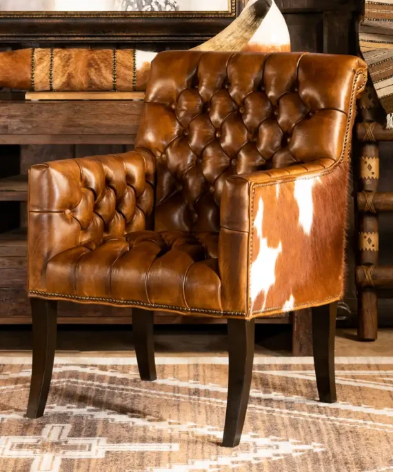 Furnliv Gilbert Chesterfield Chair