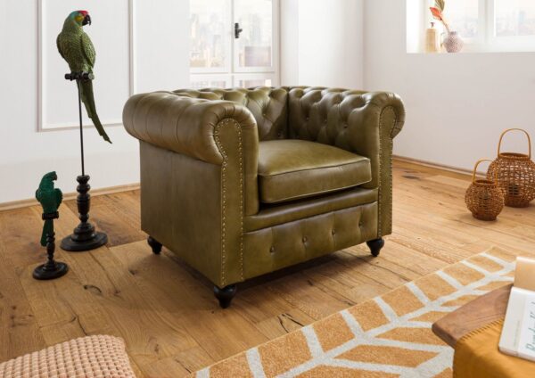 Furnliv Classic Chesterfield Armchair #43 - Image 2