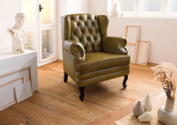 Furnliv Sapphire Chesterfield Armchair #47 - Image 2