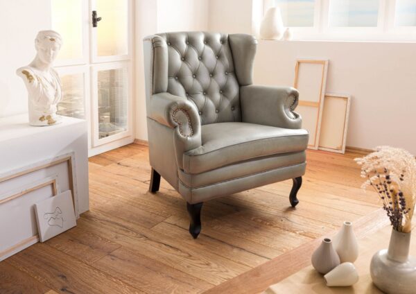 Furnliv Sapphire Chesterfield Armchair #48 - Image 3