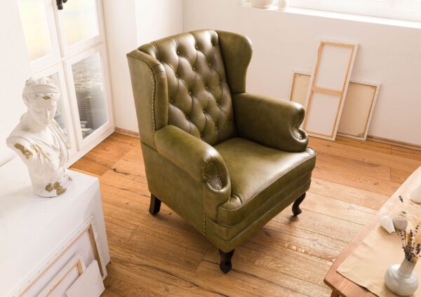 Furnliv Sapphire Chesterfield Armchair #47 - Image 3