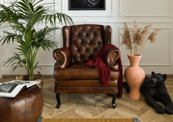 Furnliv Xavier Chesterfield Armchair #42 - Image 3