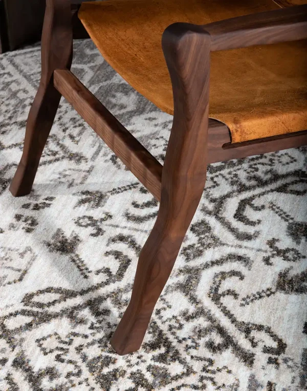 Furnliv Marco Leather Sling Chair #59 - Image 4