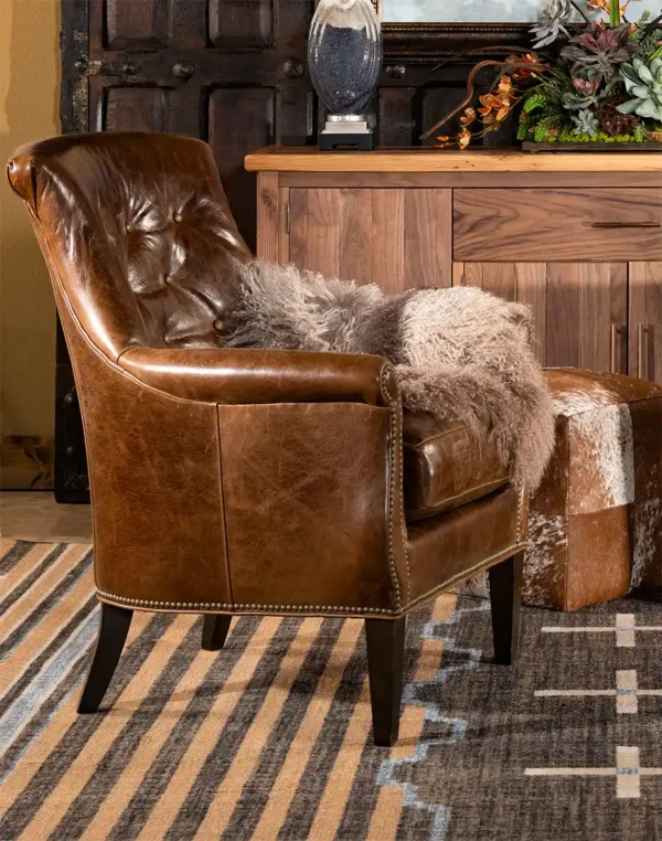 Furnliv Naive Chesterfield Armchair #41 - Image 7