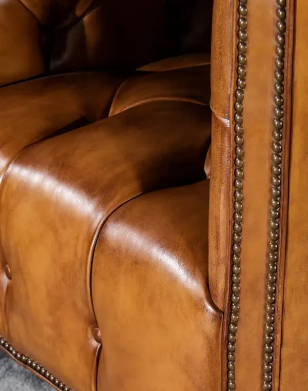 Furnliv Kavyon Chesterfield Chair #58 - Image 5