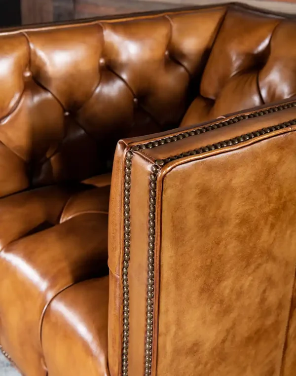 Furnliv Kavyon Chesterfield Chair #58 - Image 6