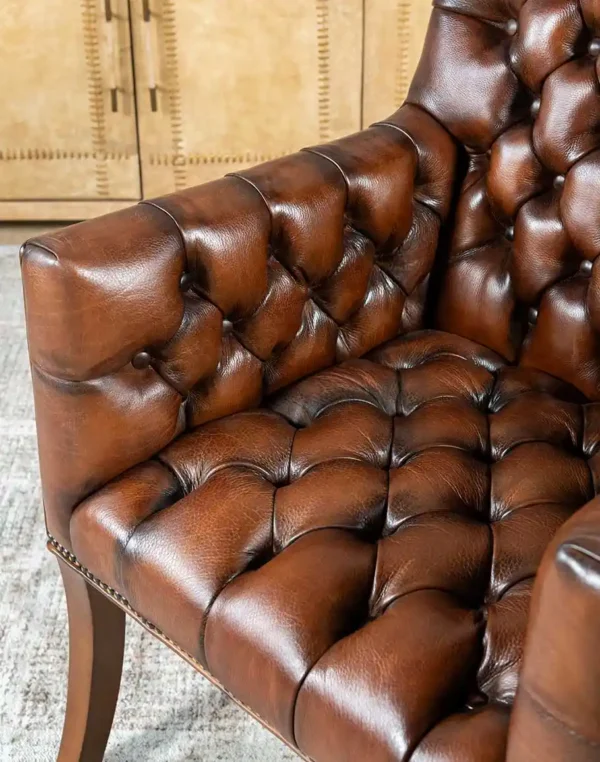 Furnliv Rhino Chesterfield Chair #54 - Image 7