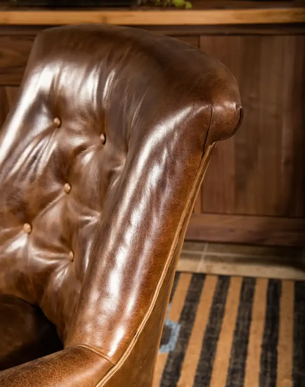 Furnliv Naive Chesterfield Armchair #41 - Image 6