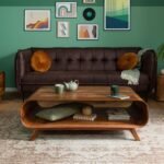 Corbett Sheesham Coffee Table — Light Brown