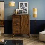 Darien Mango Wood Chest Of Drawers — Granite Top