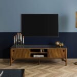 Darien Mango Wood TV Unit — Granite Top (160cm)