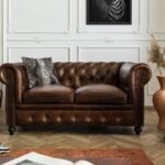 Two Seater Chesterfield Sofa