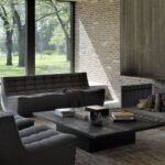 Jodhpur Traditional Solid Wood Coffee Table — Walnut Finish