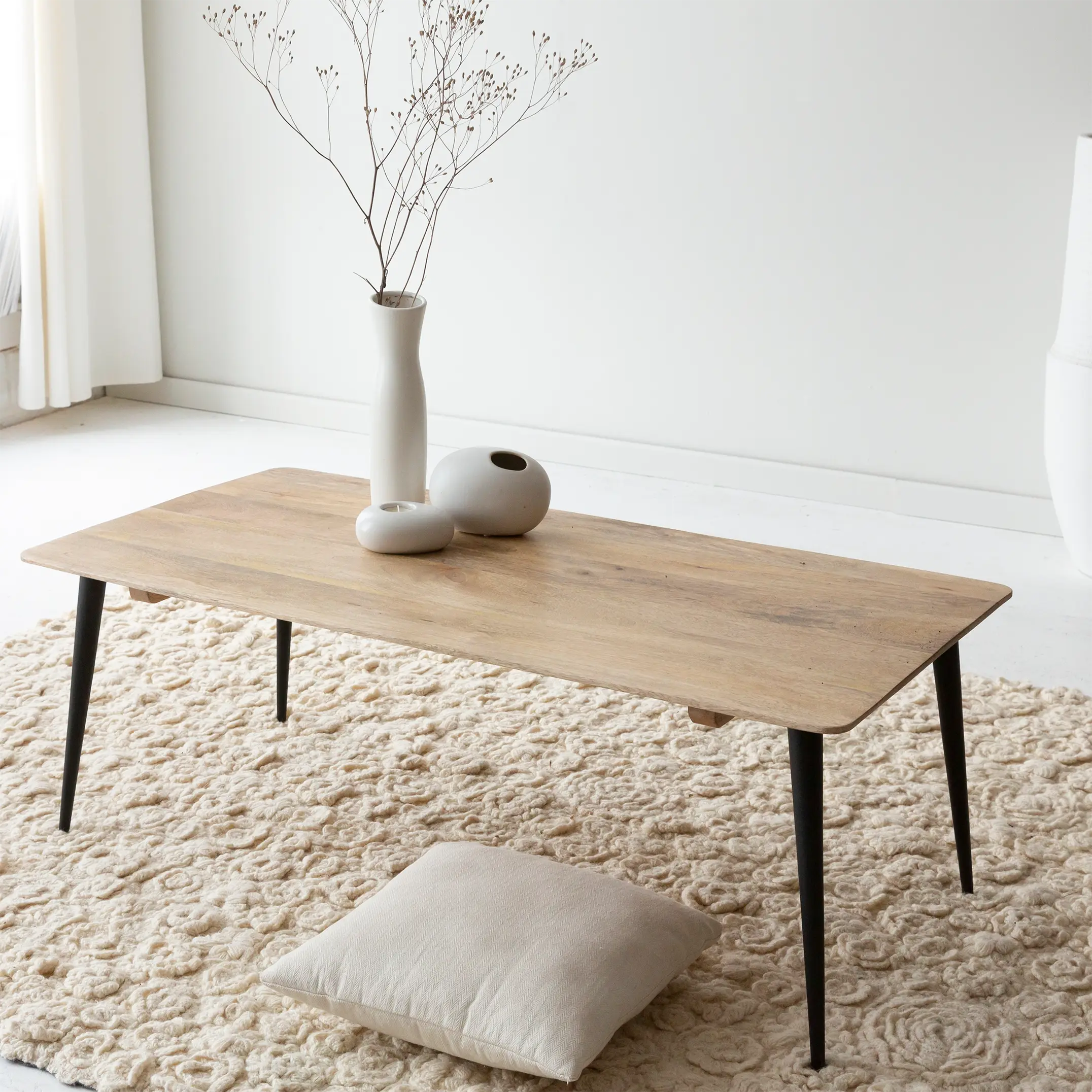 Furnliv-Albert-Rectangle-Coffee-Table3.webp Albert Rectangle Coffee Table — Natural - Image 1