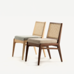 Mandor Premium Cane Dining Chair — Natural (60cm)