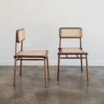 Mandor Premium Cane Dining Chair — Natural
