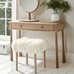 Ella Scandinavian Style Oak Wood Console Table