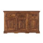 Rustic Solid Sheesham Wood Sideboard