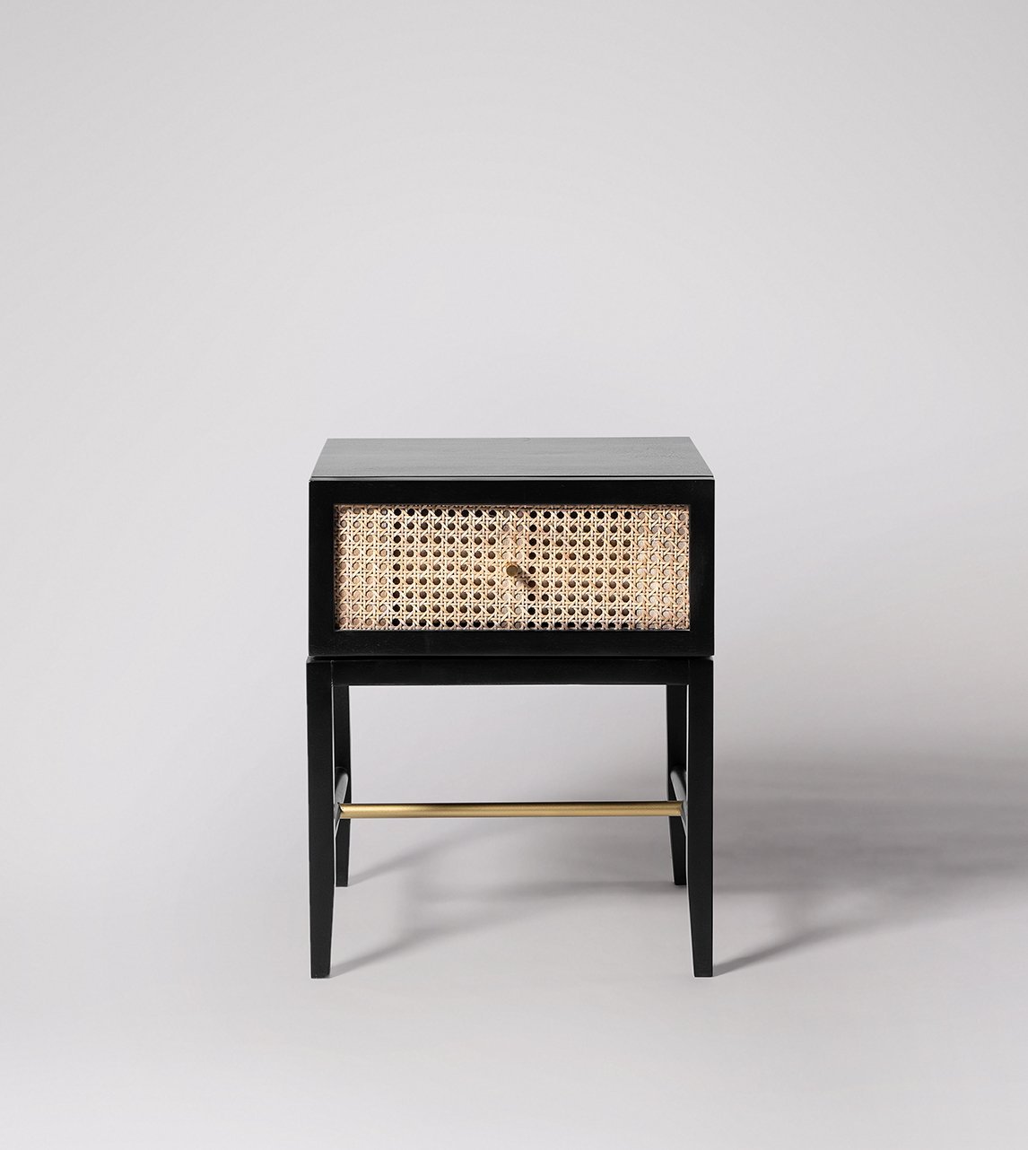 raphiabedsidetableonedrawermch_productpage_carousel_1_Mobile.jpg Rattan Black Bedside Table - Image 1