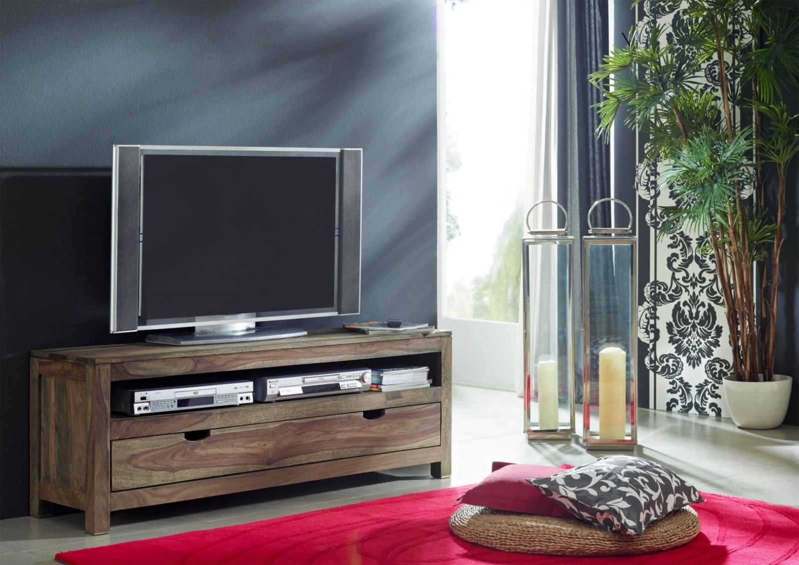 t1.jpg Grayse Sheesham TV Unit - Image 1