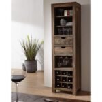 Grayse Sheesham Wine Rack